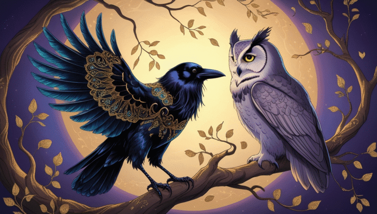 कौआ और उल्लू