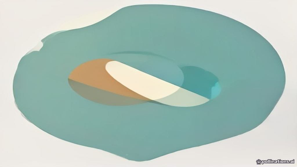 Abstract minimalist illustration representing the Hindi number twenty-eight (Athais)