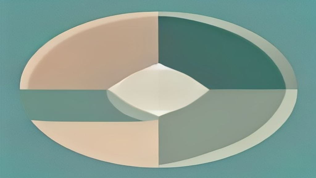 Abstract minimalist illustration representing the number 83 (Tirasi) in Hindi